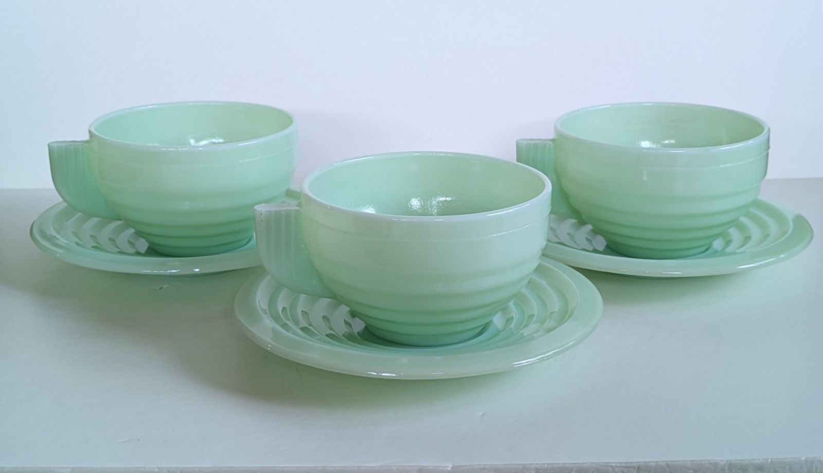 アルコパル arcopal France カップ＆ソーサー 3客セット アルコパル