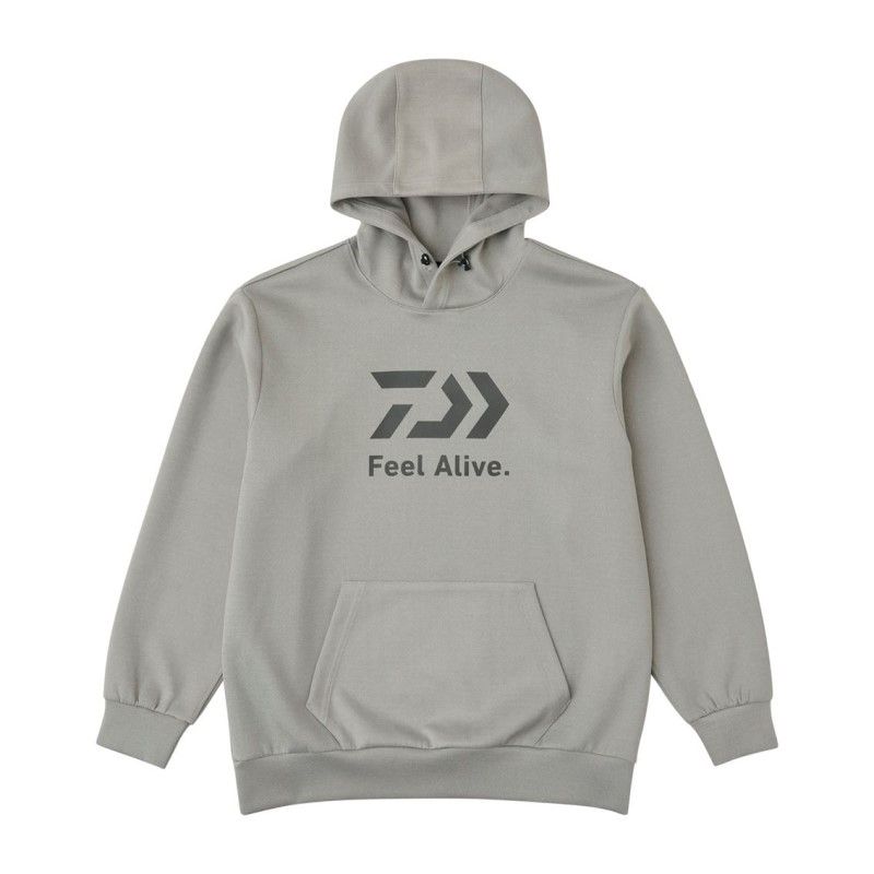 DE-8925 ダンロテック スウェットフーディー 2XL グレー
