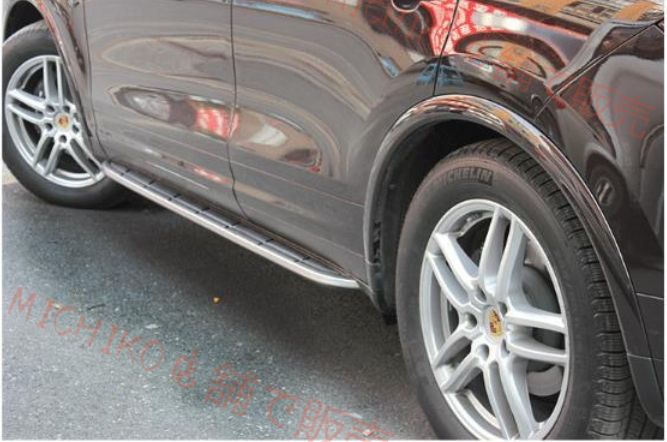 ポルシェ カイエン E3K30型 2018- サイドステップ ランニングボード 外装