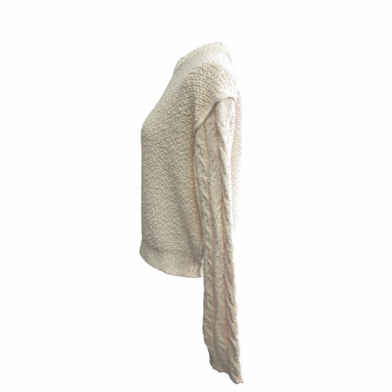 アクネ ストゥディオズ Acne Studios HILA CABLE SWEATER ヒラケーブル セーター ケーブルニット 長袖 イタリア製 白系 アイボリー XS アクネ ストゥディオズ Acne Studios HILA CABLE SWEATER ヒラ