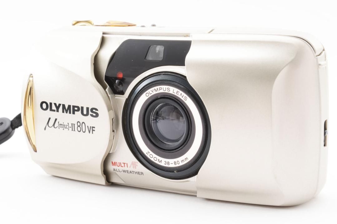 ✨完動品✨OLYMPUS オリンパス μ Ⅱ 80 VF ミュー 2 コンパクト ✨完動品✨OLYMPUS オリンパス μ Ⅱ 80 VF ミュー 2 コンパクト