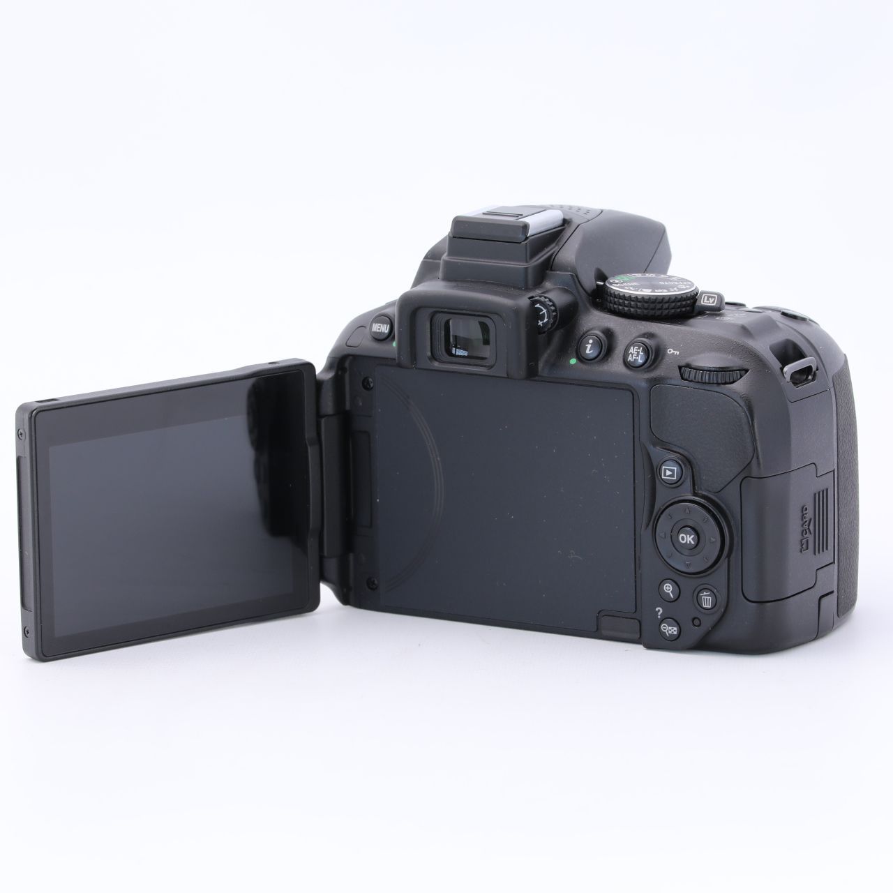 永遠の定番モデル Nikon デジタル一眼レフカメラ D5300 18-55mm VR II レンズキット ブラック 2400万画素 3.2型液晶  D5300LK18-55VR2BK