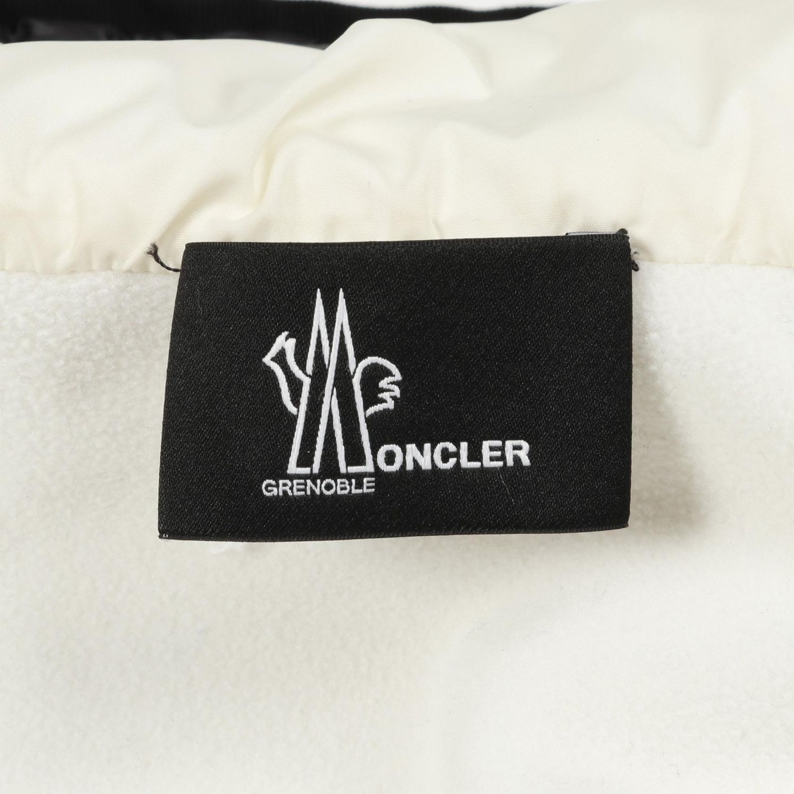 モンクレールグルノーブル ダウンジャケット ホワイト×ブラック モンクレールグルノーブル MONCLER GRENOBLE ダウンジャケット