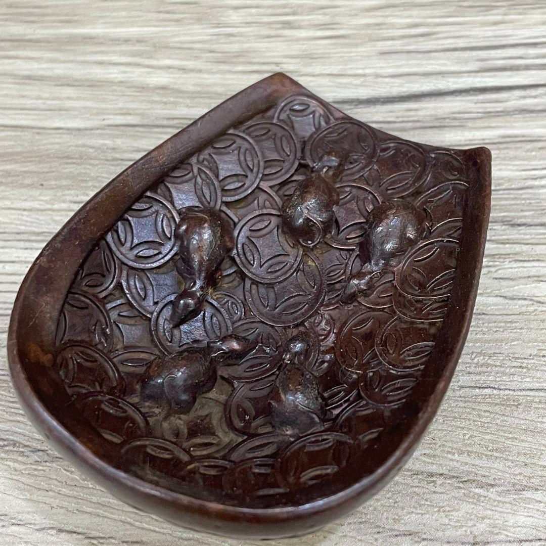銅 細工 茶道具 お茶の缶です 銅製 工芸品 美術品 置物 銅 細工 茶道具 お茶の缶です 銅製 工芸品 美術品 置物