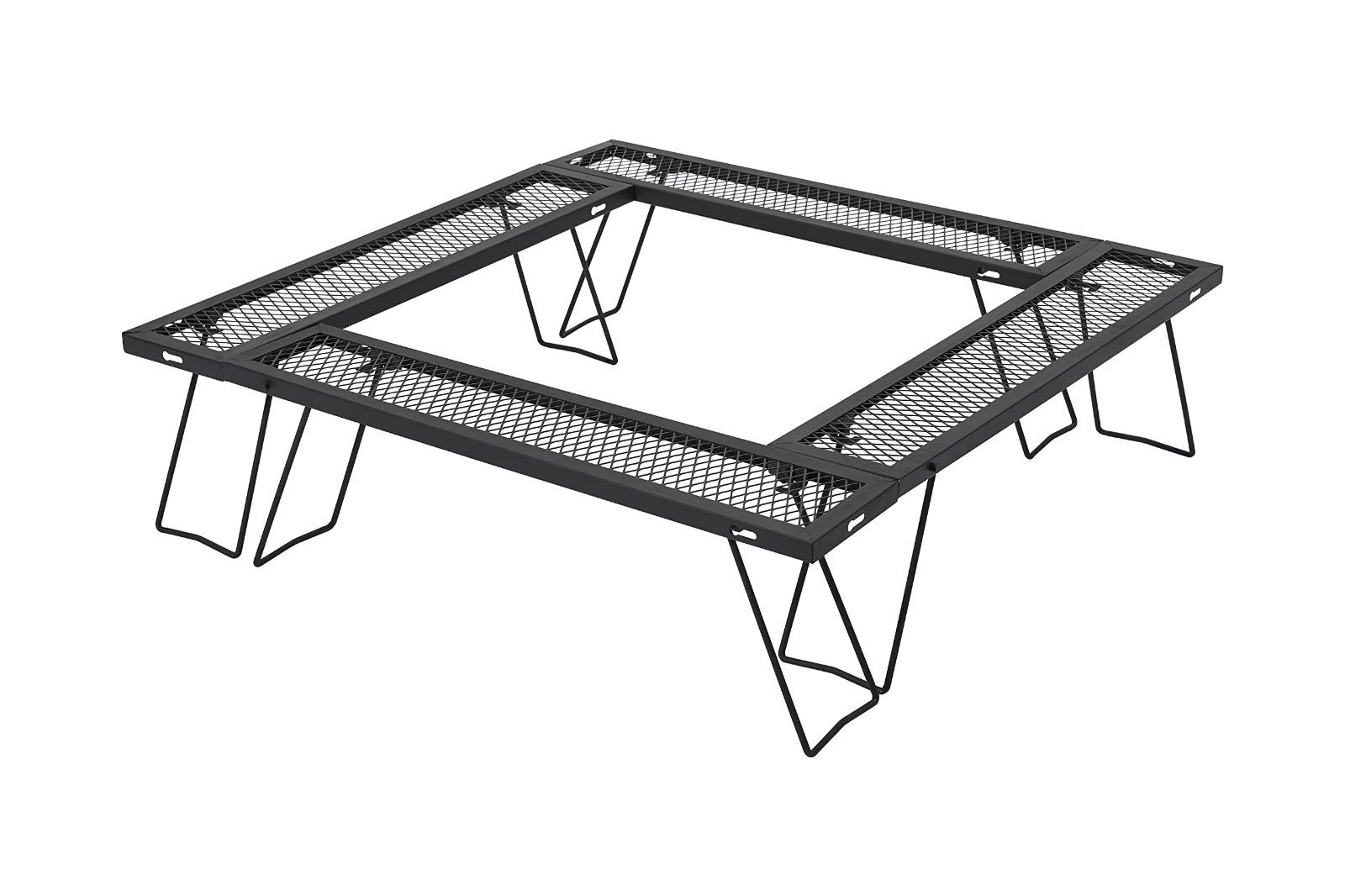 数量 収納袋付き クッカースタンド アウトドア ロータイプ ファイヤー 組み替え キャンプ 囲炉裏テーブル テーブル バーベキュー M-4005 焚き火テーブル マルチ UP SOLO