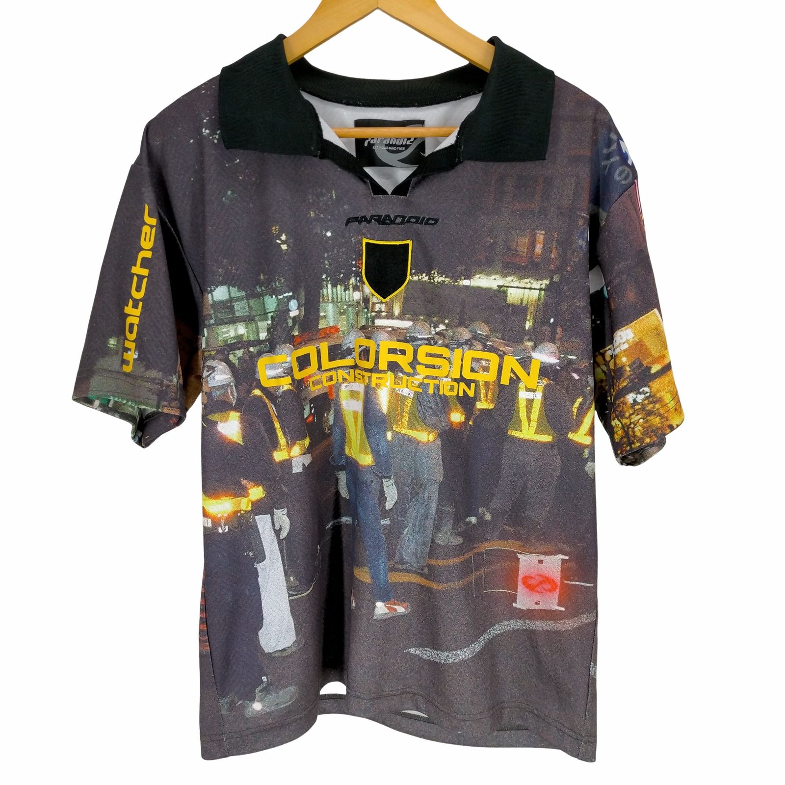 paranoid 23ss ゲームシャツ パラノイド PARANOID 23SS GAME SHIRT TOQUIOE DAVID メンズ