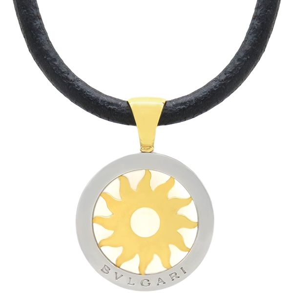 ブルガリ　トンドサン　太陽モチーフ ネックレス BVLGARI 太陽モチーフ ネックレス トンドサン BVLGARI ブルガリ
