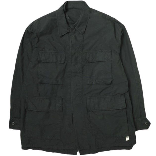 SSZ リップストップ レイヤードミリタリージャケット SSZ エスエスズィー 21AW JY JACKET リップストップ レイヤード