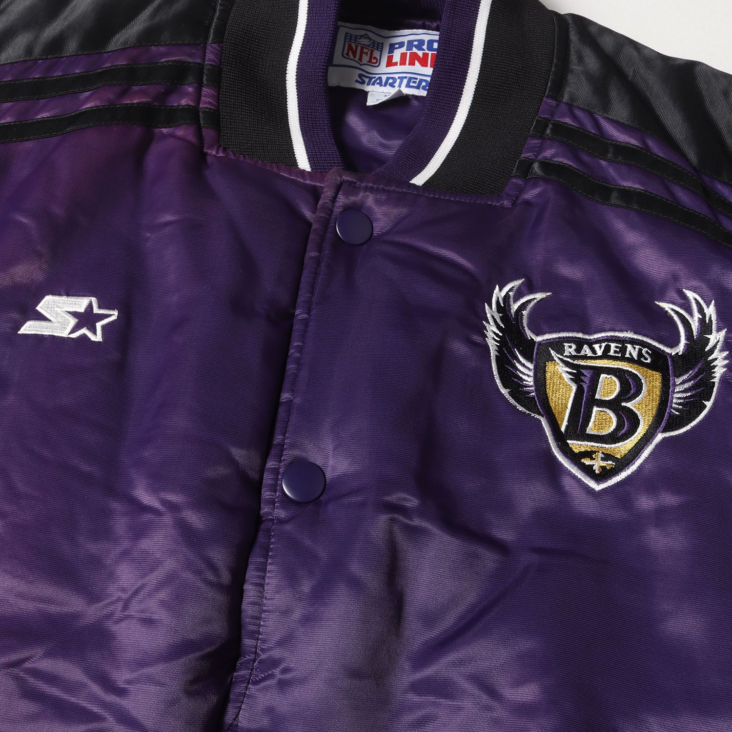 STARTER スターター ジャケット サイズ:M 90s NFL ボルチモア
