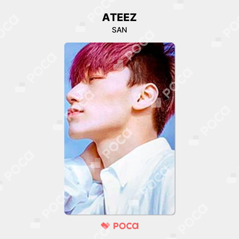 ATEEZ サン　dreamers ATINY版　トレカ ATEEZ SAN DREAMERS Official Photo card Selfie ATINY PC Tower