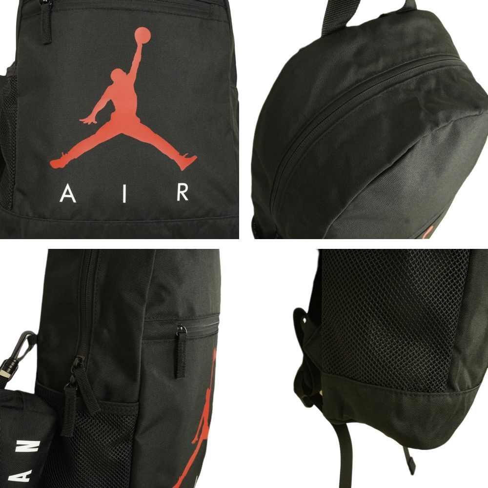 Jordan ジャンプマンロゴ リュック 黒 ナイキ NIKE 男女兼用 バックパック JORDAN HBR AIR BACKPACK