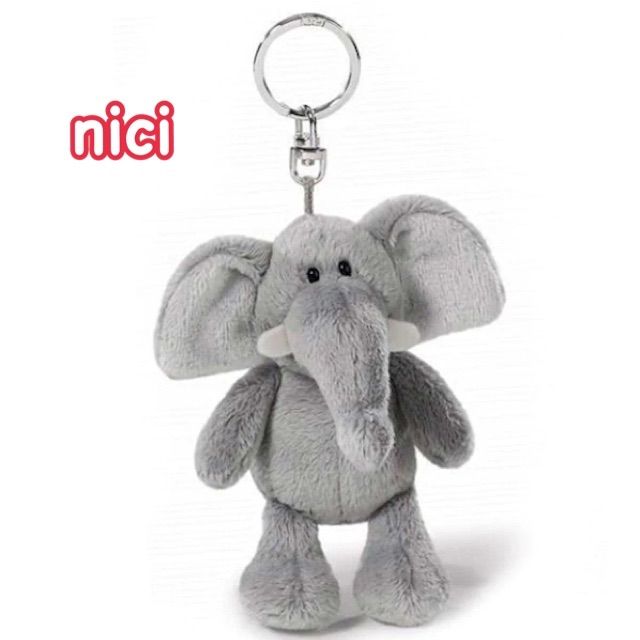 ニキ　NICI  ワイルドフレンズ　ゾウ　ぬいぐるみ　タグ付き NICI ニキ キーリング ゾウ イートン ワイルドフレンズ - メルカリ