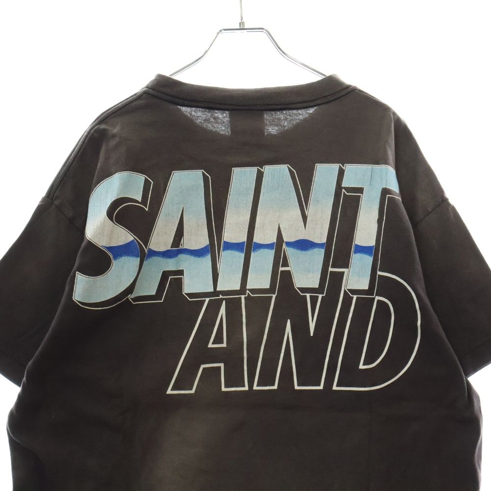 セントマイケル ラグランスウェット SAINT M×××××× - ラスト1点 ⁄