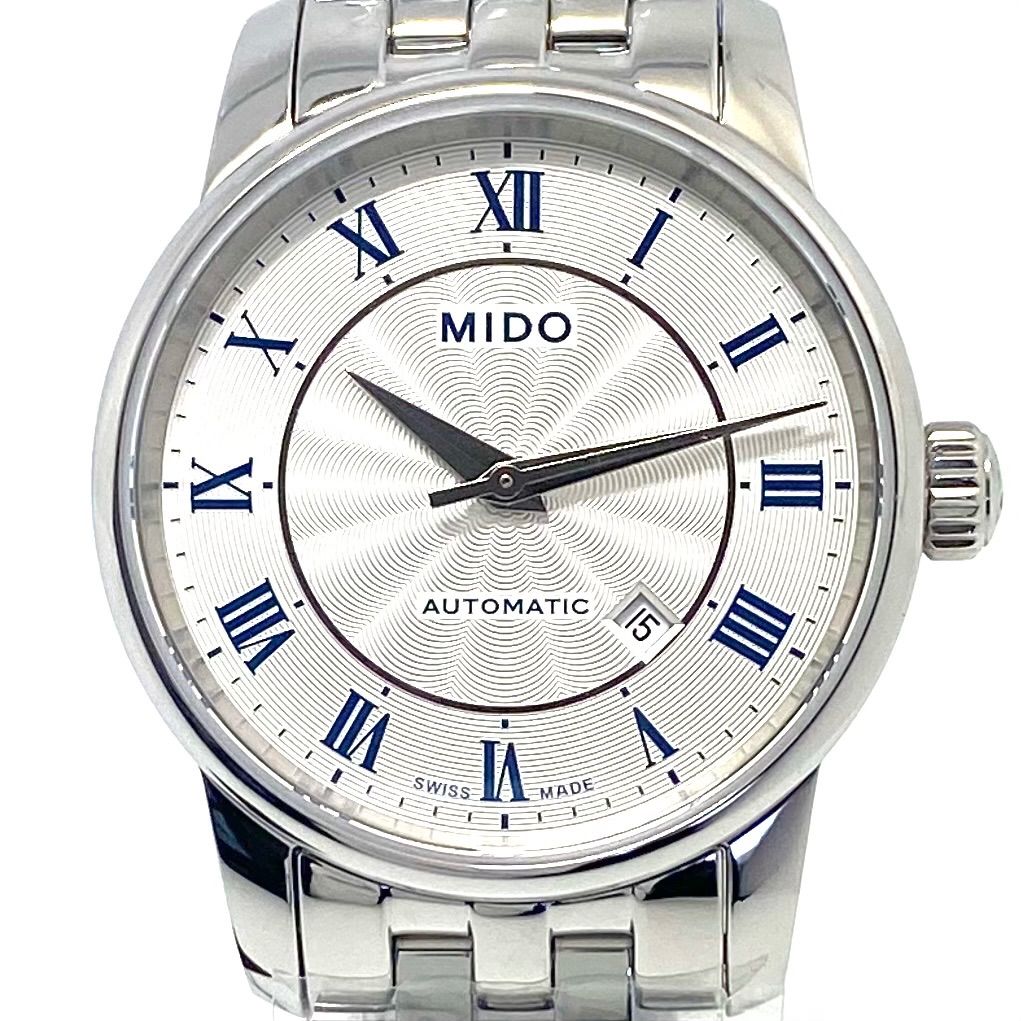 未使用】ミドー MIDO バロンチェッリ M7600.4.21.1 自動巻 デイト表示 