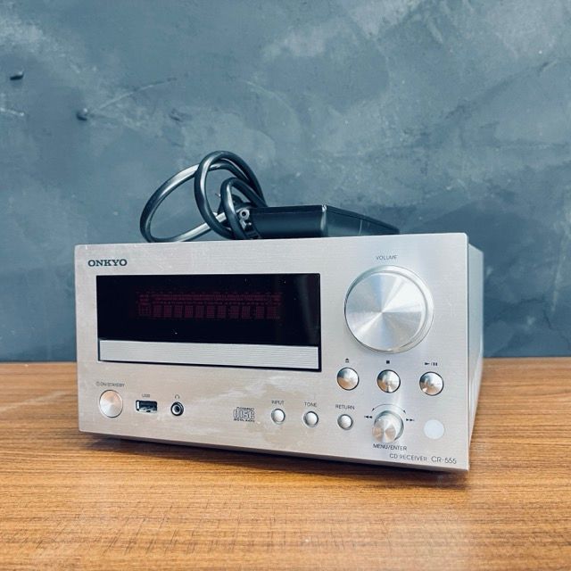 中古 ONKYO CR-555 CD レシーバー CDプレイヤー オンキョー S3930062 ONKYO オンキョー CR-555 CDレシーバー CDチューナー アンプ CD