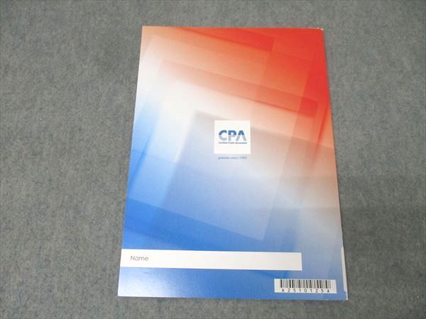 CPA会計学院 公認会計士講座 財務会計論(計算・理論) 改正論点 2024年・2025年・2026年合格目標 未使用品 010s4D CPA 公認会計士 財務会計論 計算 テキスト問題集6 2024 2025