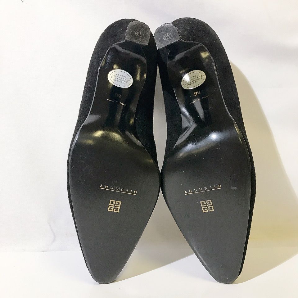 未使用品】GIVENCHY ジバンシー スエード ハイヒール ヒール パンプス 