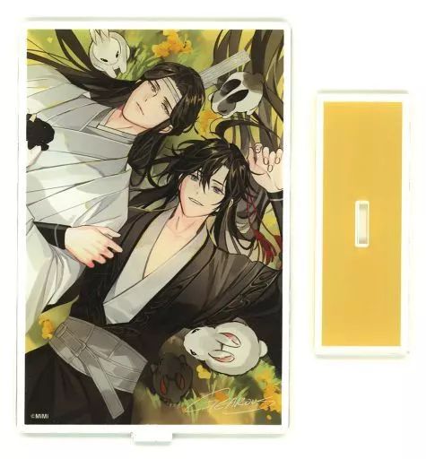 魔道祖師 PASH! 版権画集 ダイカットアクスタ付き 修正版 完結記念展