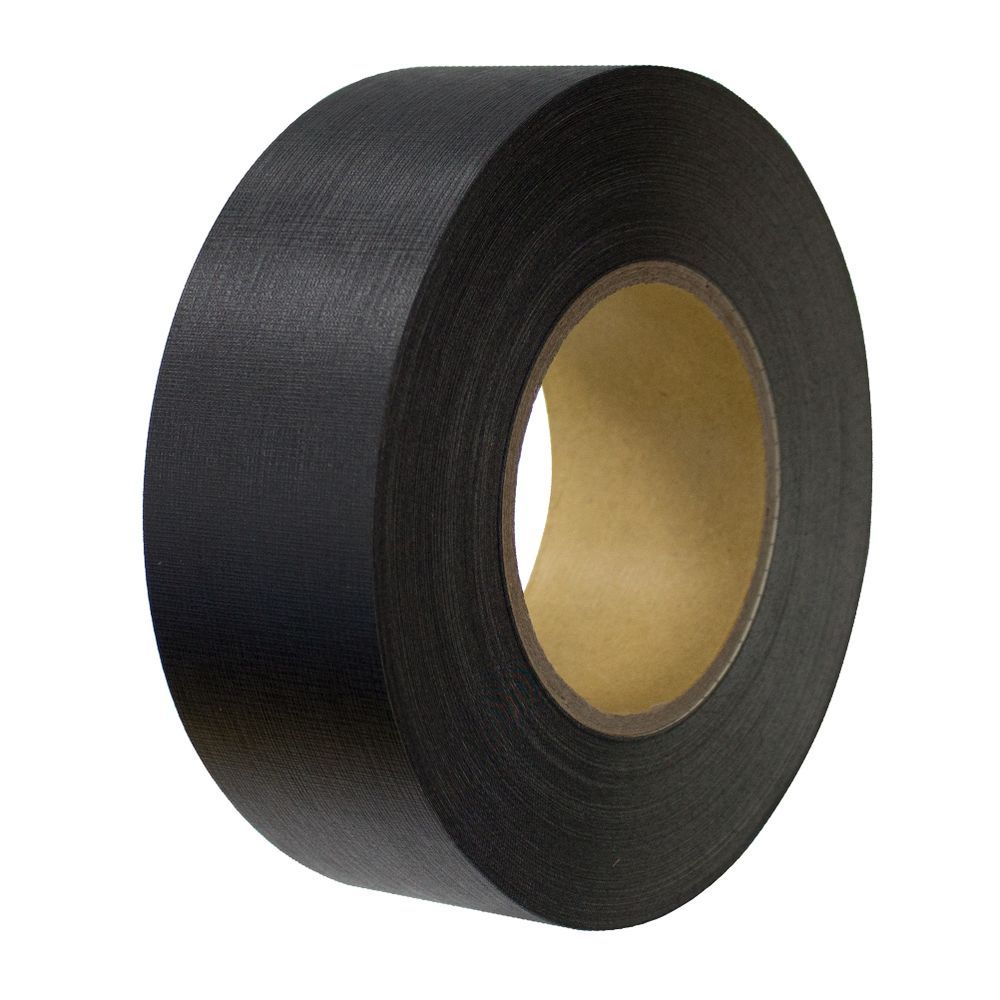 まとめ買い プラス 製本テープ 紙クロステープ 裏糊付 幅50mm×長さ50m 黒 43701 3個セット