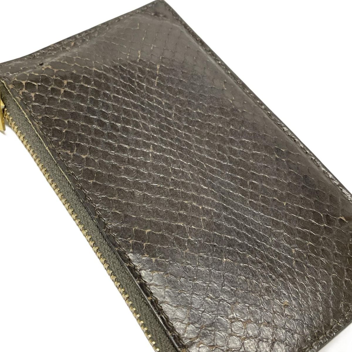 コインケース パイソン型押し