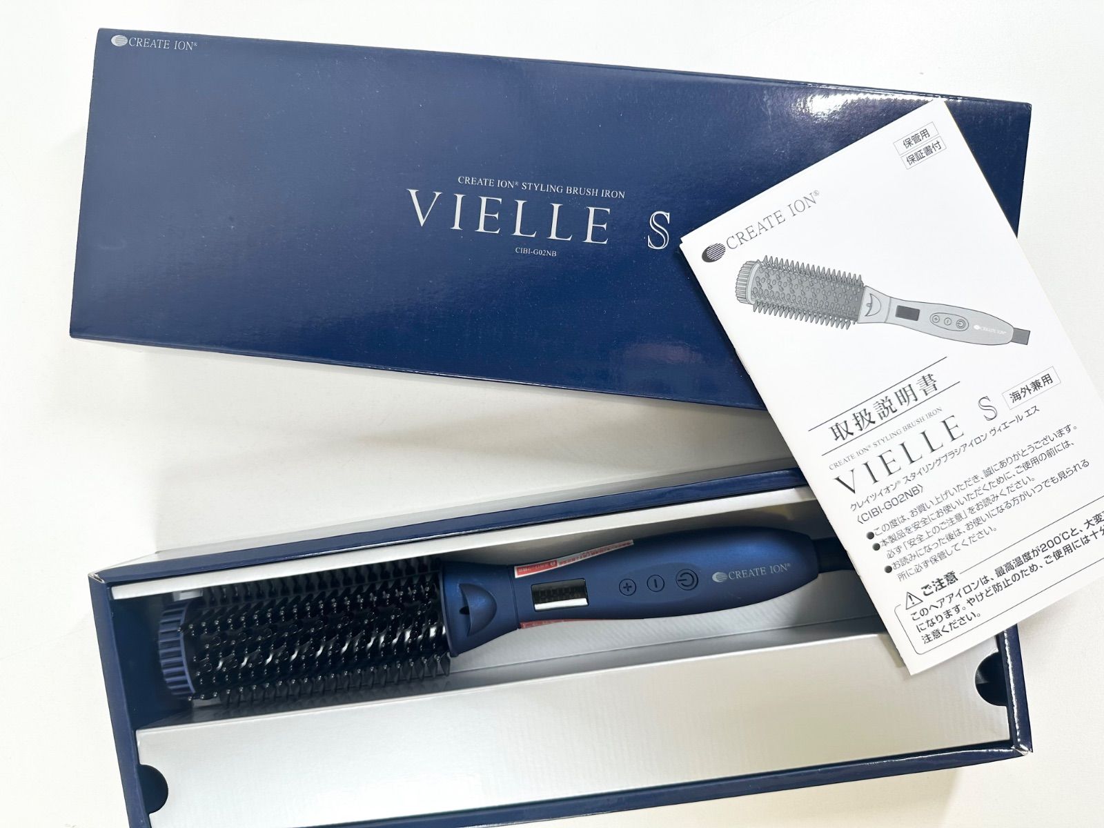 ✨️クレイツイオン スタイリングブラシ アイロン VIELLE S✨️ 楽天市場】【クレイツ公式】クレイツイオン スタイリングブラシ