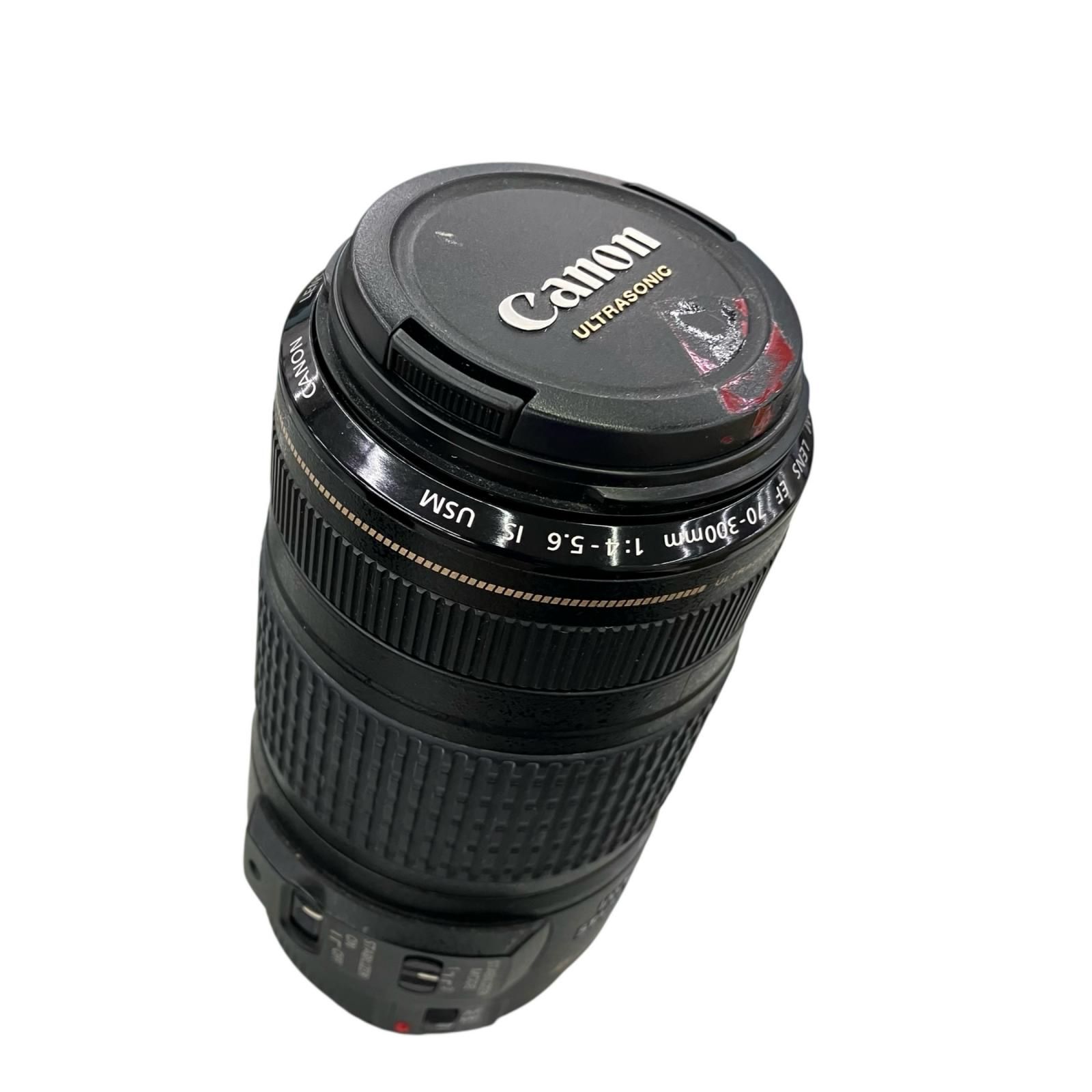 186000 canon キャノン レンズ2点セット 75 300 mm 70 EF f 4 5 6 IS USM 2点