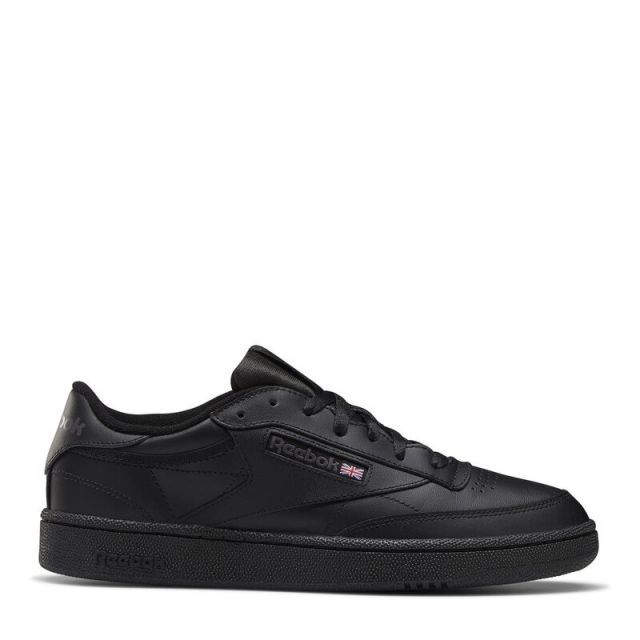 【送料無料】 リーボック メンズ スニーカー シューズ Club C 85 Trainers Mens Black/Charcoal