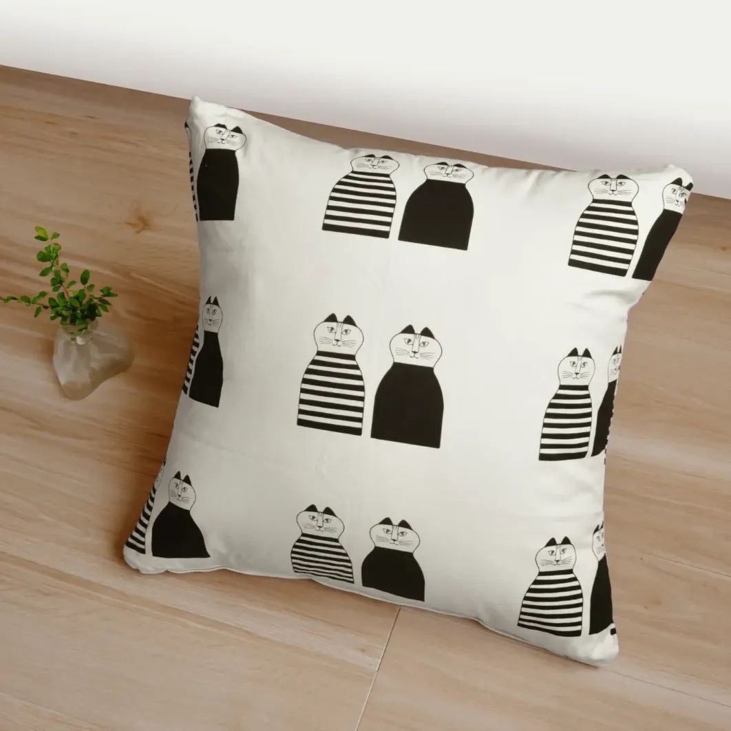 リサラーソン　カーテン1枚　北欧　猫 楽天市場】【P20倍☆4000円クーポン配布】北欧レースカーテン