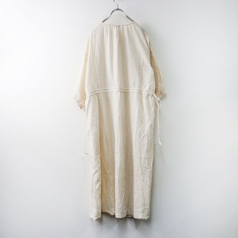 marble SUD マーブルシュッド　リネン100% ロングワンピース　刺繍 drop-kaitori_1-2308-150