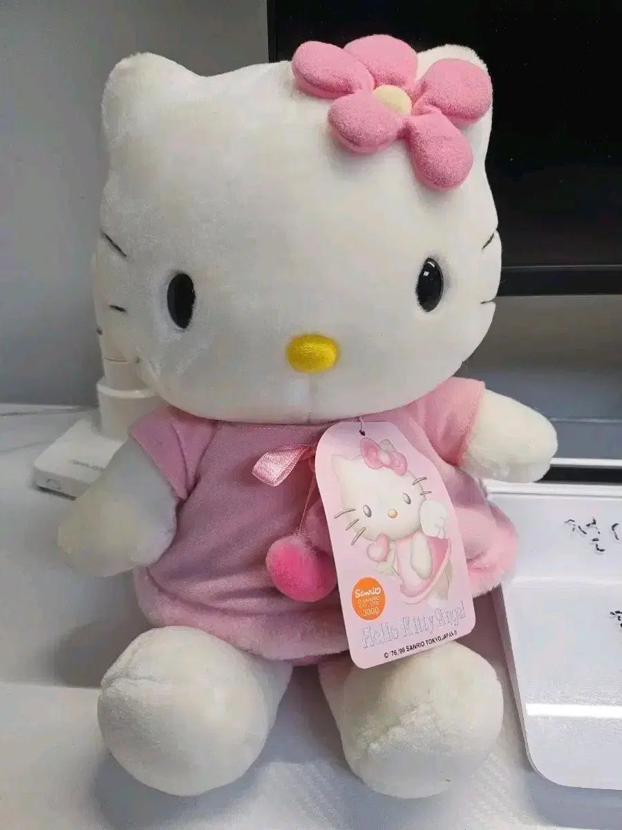 Yahoo オークション 天使 キティ 希少 美品 ハローキティ ファイバー
