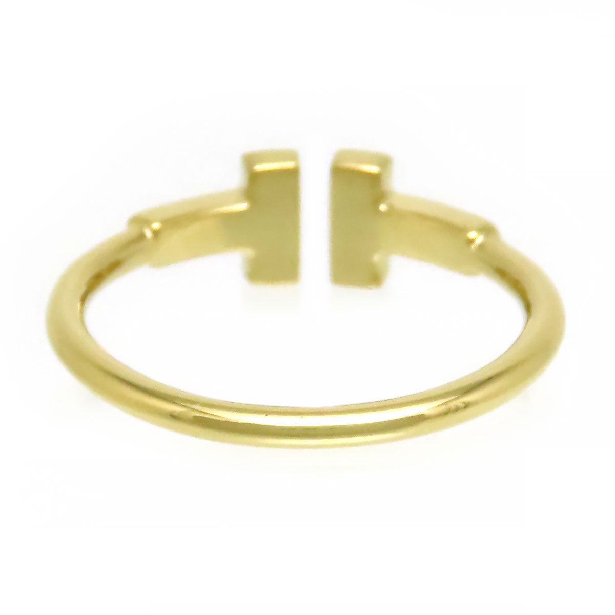 ティファニー T ワイヤー ダイヤモンド リング #12 AU750 (K18YG  