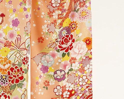 振袖 身長159-174cm オレンジ or-013 振袖 身長159-174cm オレンジ or-013 - メルカリ