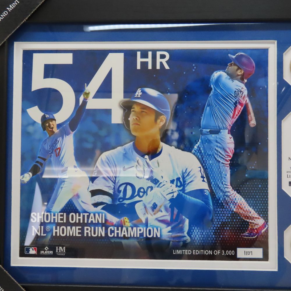 ドジャース大谷翔平 2024 NLホームラン王獲得記念ダブルコイン