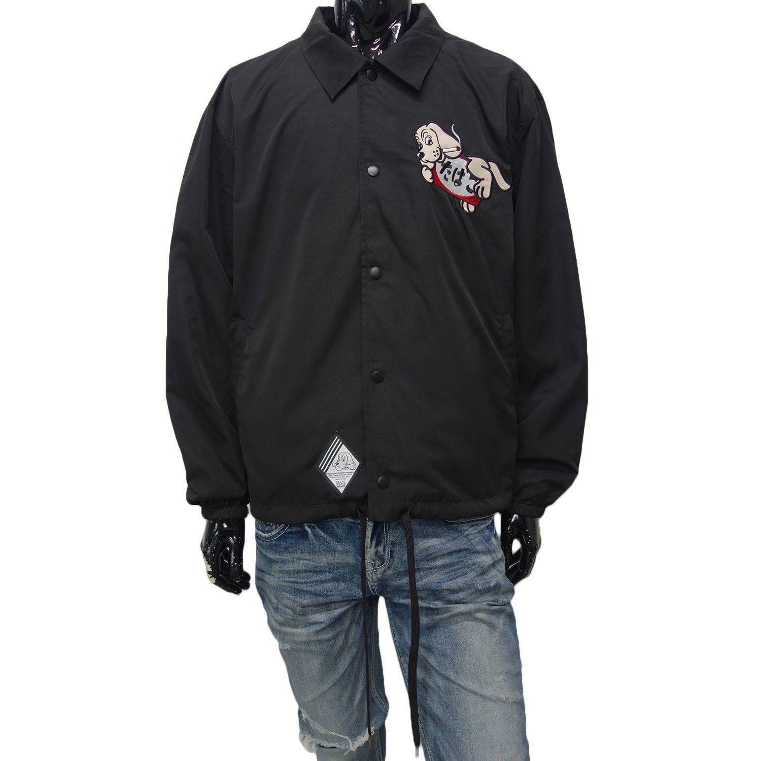 送料無料 ガルフィー コーチ ジャケット 黒 144031 GALFY ビッグ  