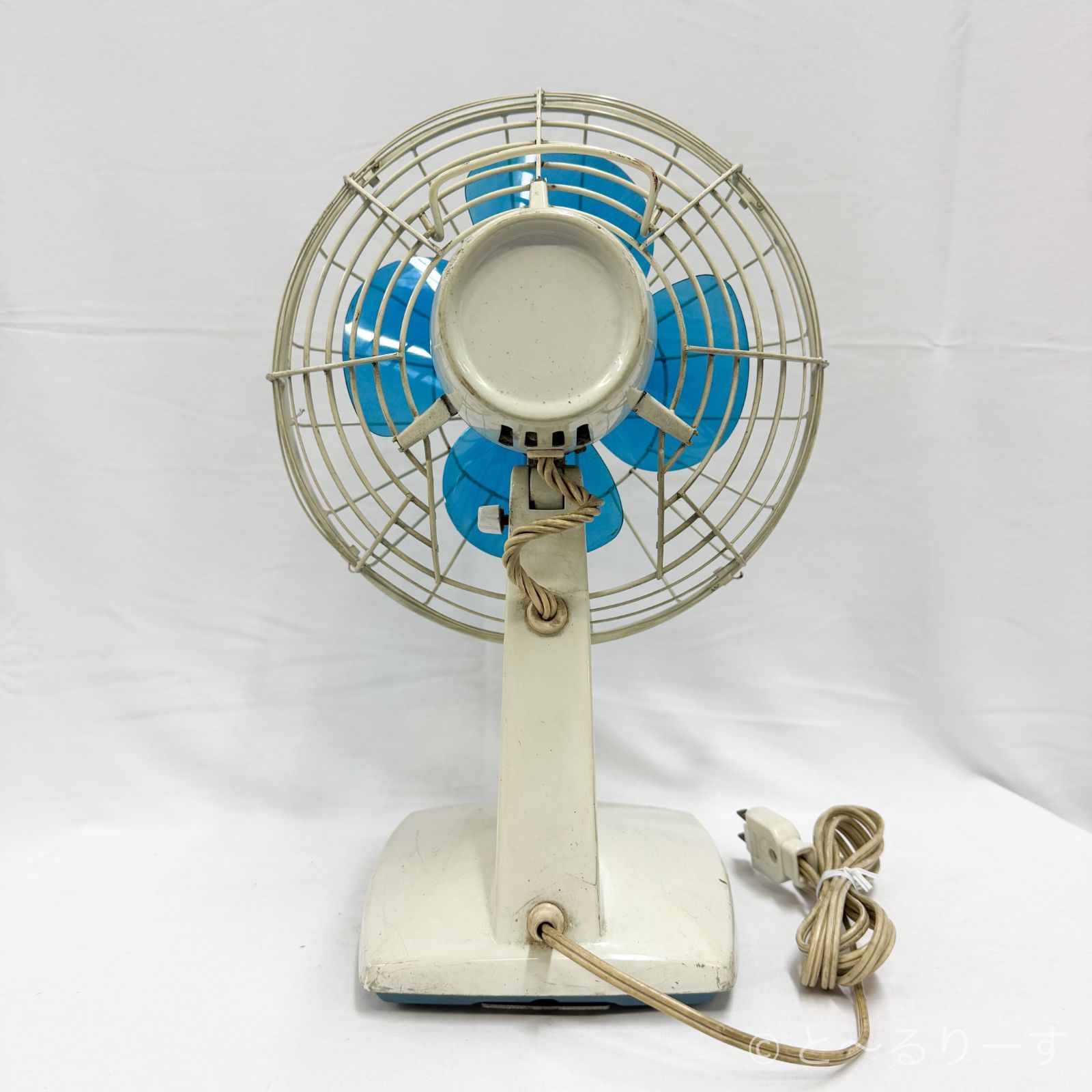 動作確認済】 TOSHIBA 東芝 扇風機 卓上扇 EH形 羽根径20cm 昭和