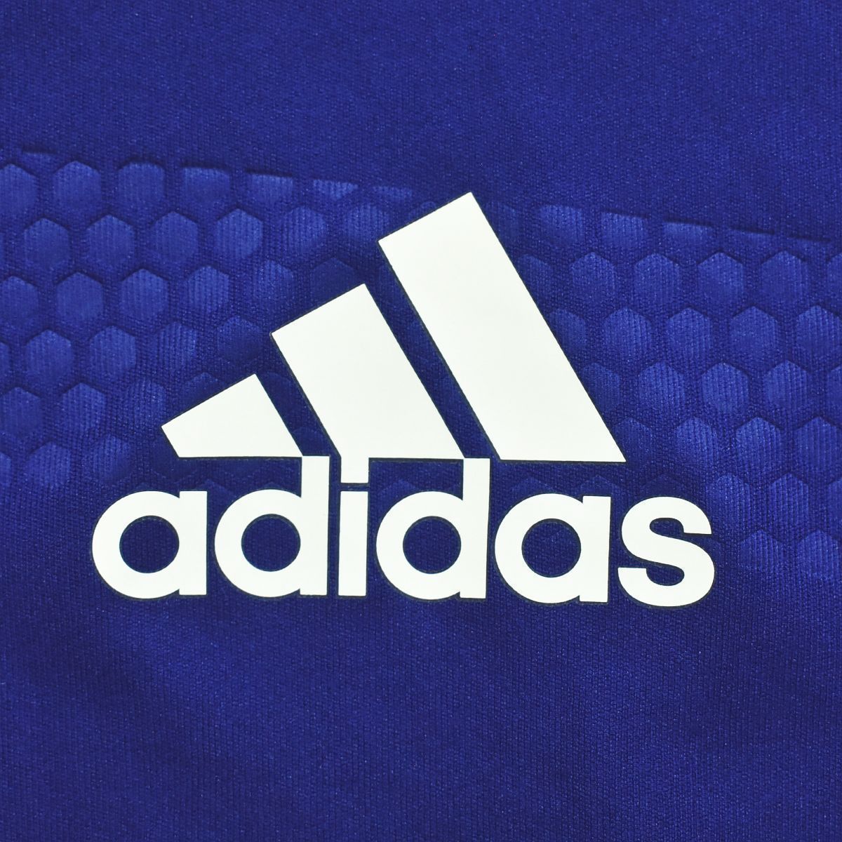 【美品】 アディダス adidas 2014－15 日本代表 ブラジルW杯 ユニフォーム L ブルー サッカー ウェア メンズ