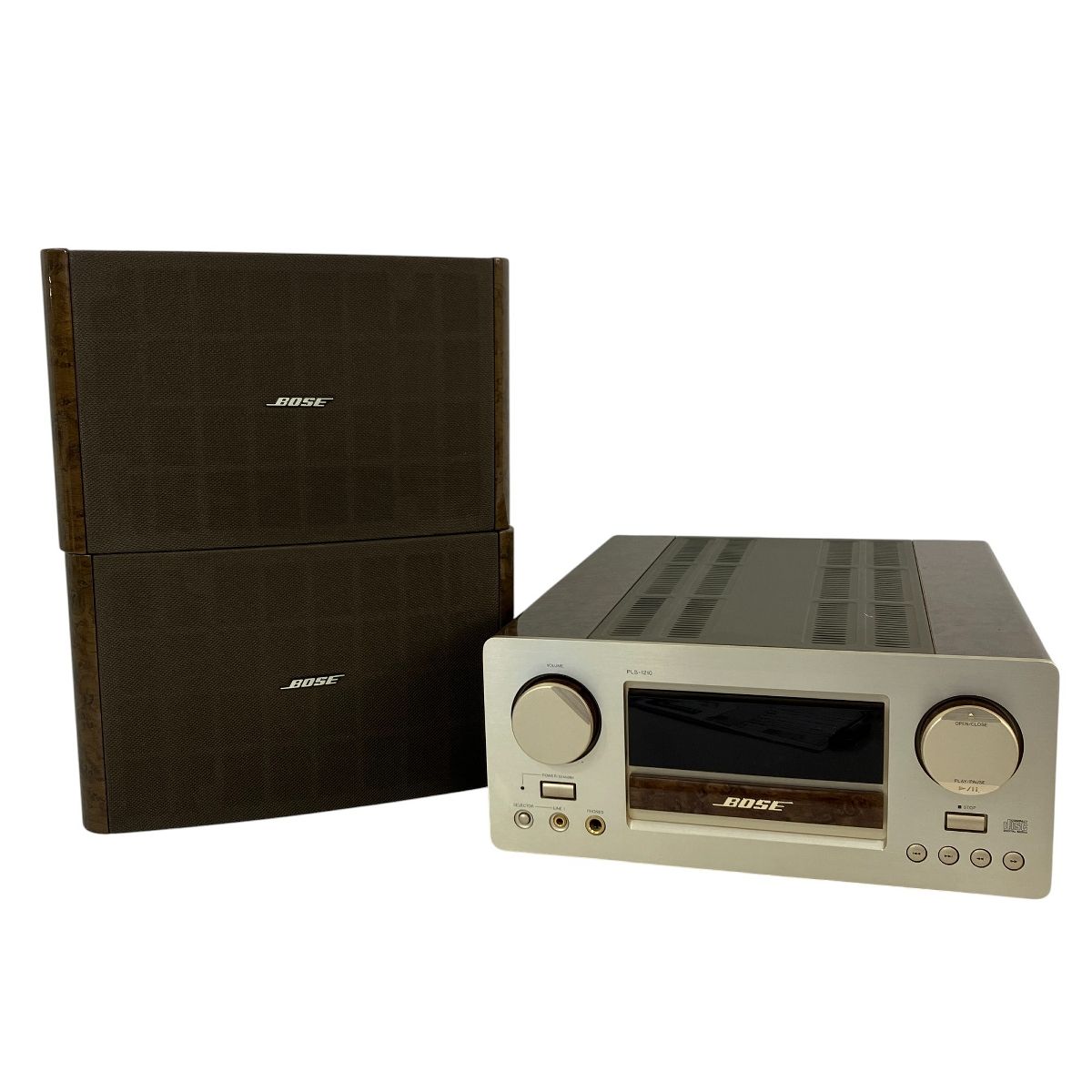 BOSE ボーズ PLS-1210 CDプレーヤー MODEL121 スピーカーセット コンポ オーディオ機器 N10414628