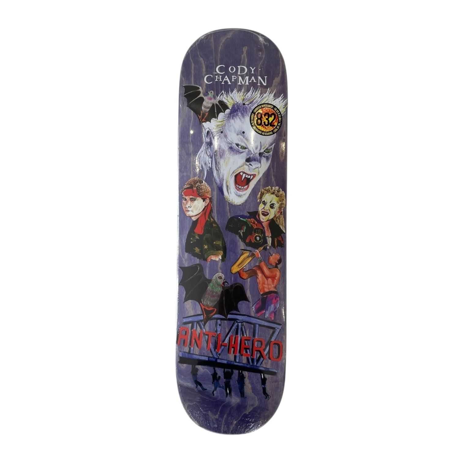 ANTI HERO CODY CHAPMAN STILL BELIEVE DECK 8.32 x 31.62inch