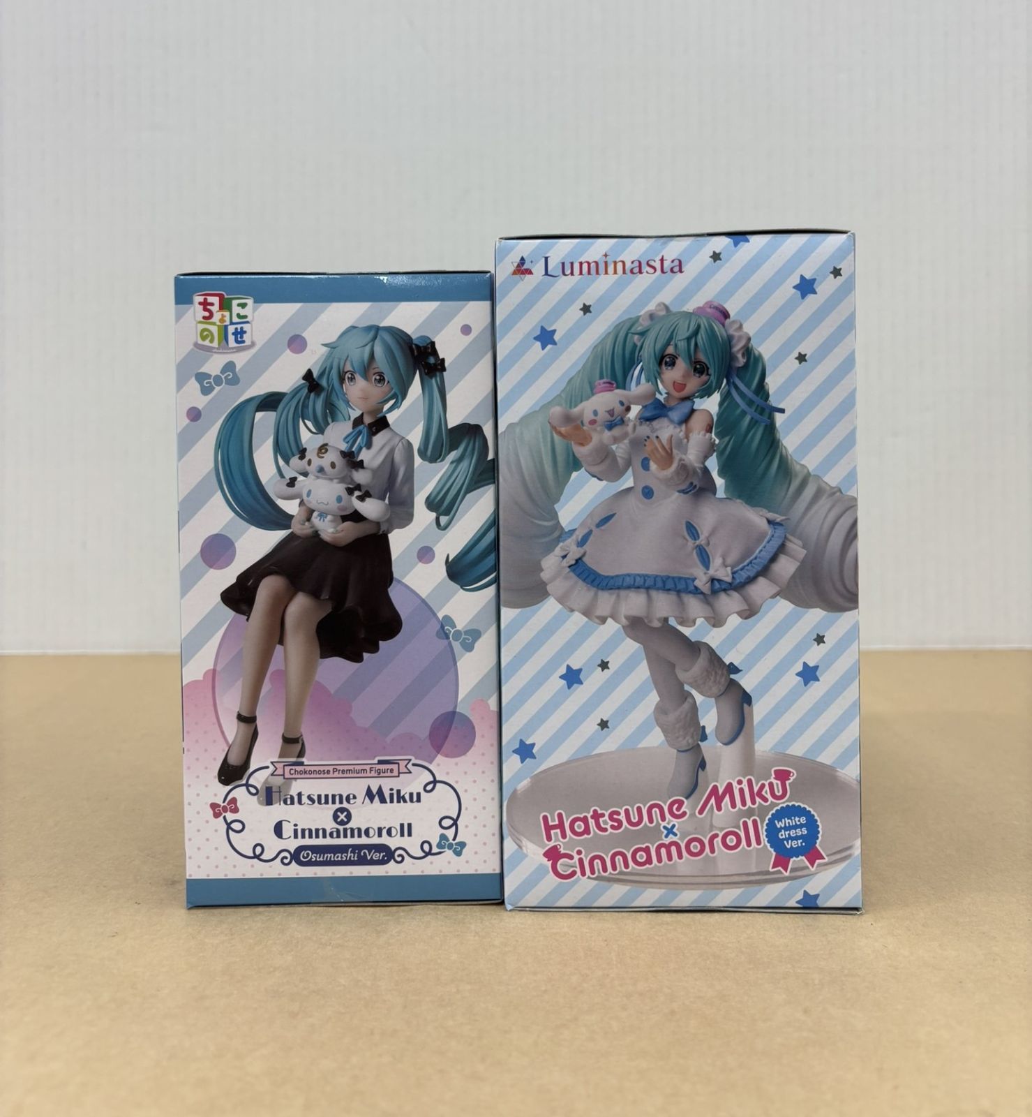 初音ミク×シナモロール　ホワイトドレスVer. 5個セット Amazon.co.jp: 初音'ミクシリーズ Luminasta 初音'ミク