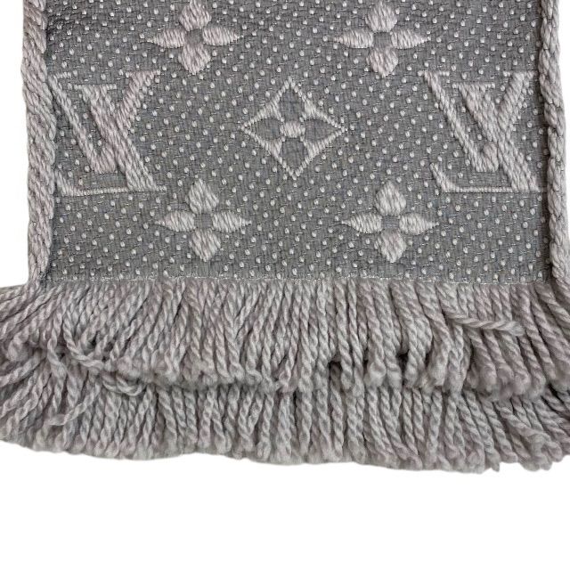 Louis Vuitton モノグラムマフラー グレー Louis Vuitton モノグラム マフラー グレー - メルカリ