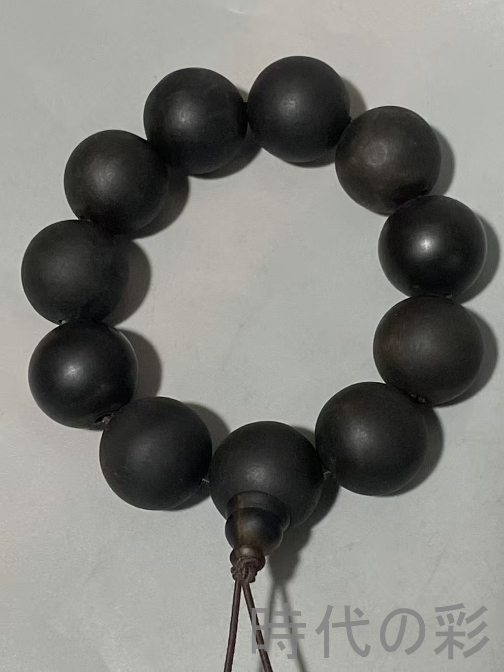 中国古玩 旧蔵 天然老牛角 丸形 念珠 手串 ブレスレット 清代風 古美術 健康御守 吉祥收藏 細密彫刻 R07092902