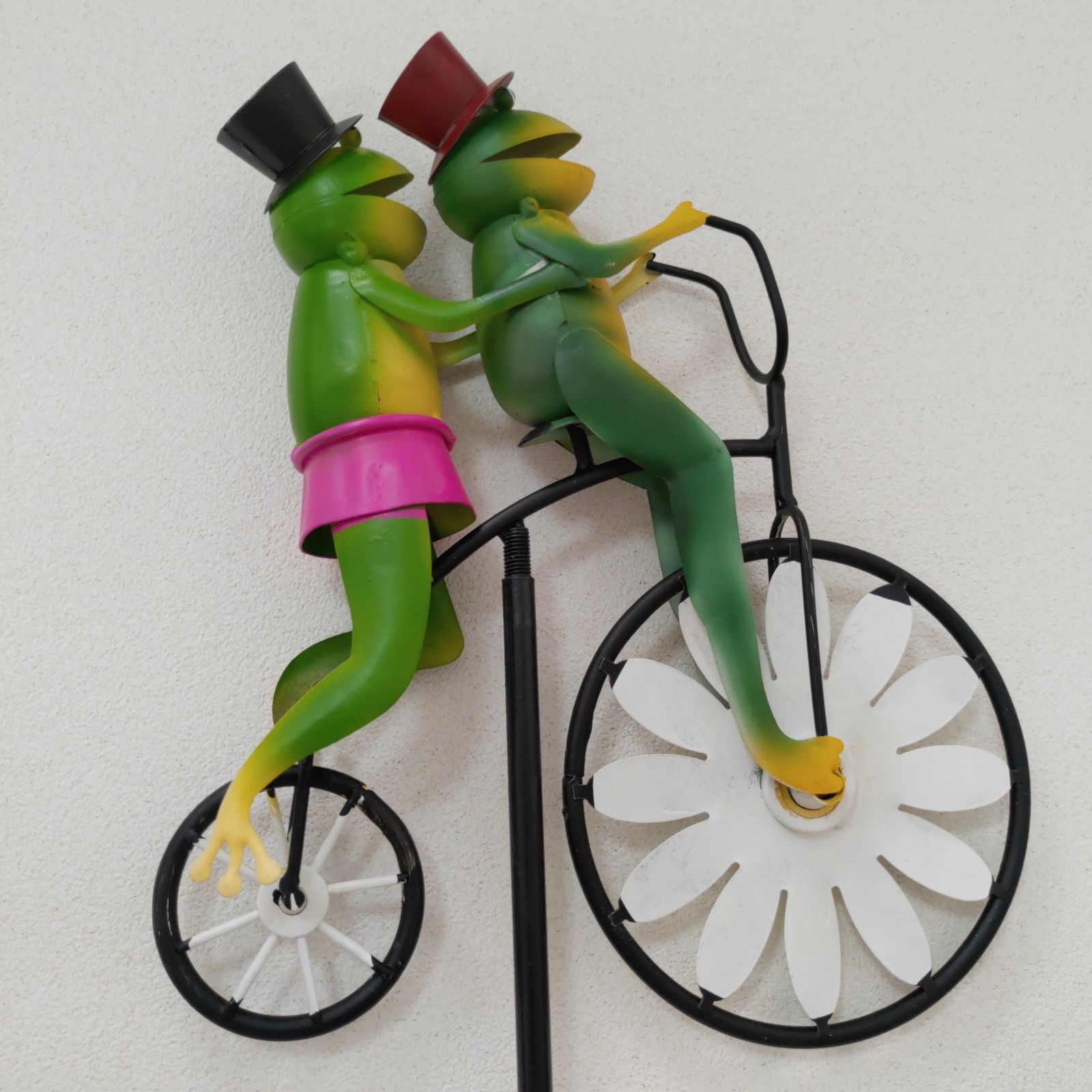 ガーデンオーナメント オブジェ インテリア 庭 ガーデニング 自転車に