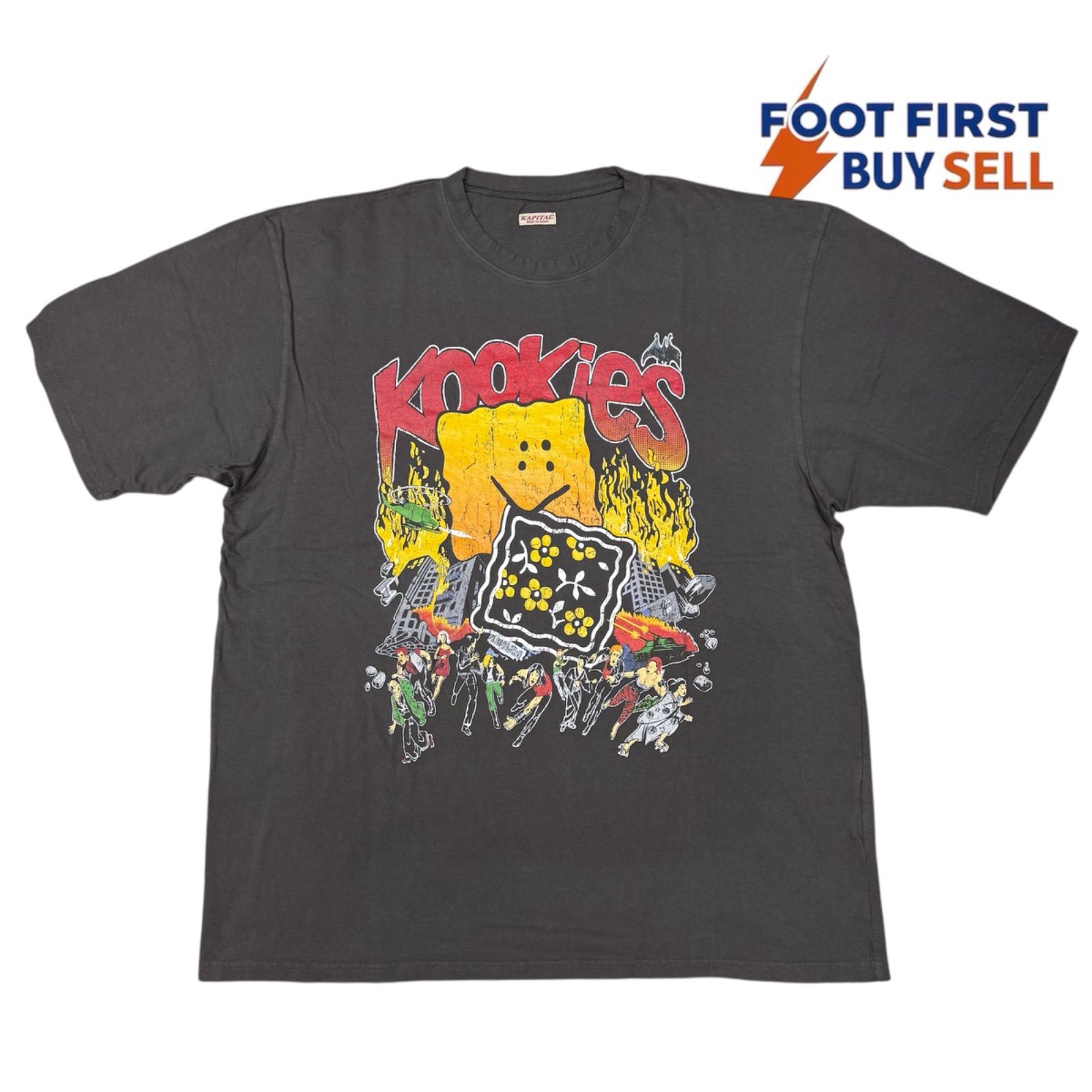 新品未使用品 24SS KAPITAL Knookies Buster Peckish Bowy Printed 
