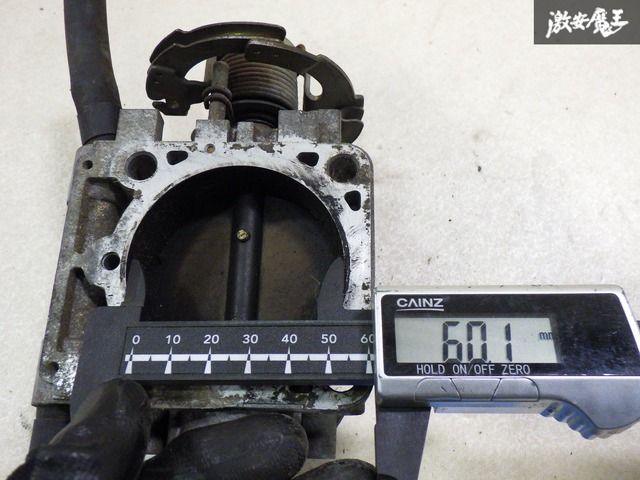 日産　純正　RB25DET ECR33 ターボ スロットルボディー スロットル 割れ無し！】 NISSAN 日産 純正 ECR33 R33 スカイライン RB25DET