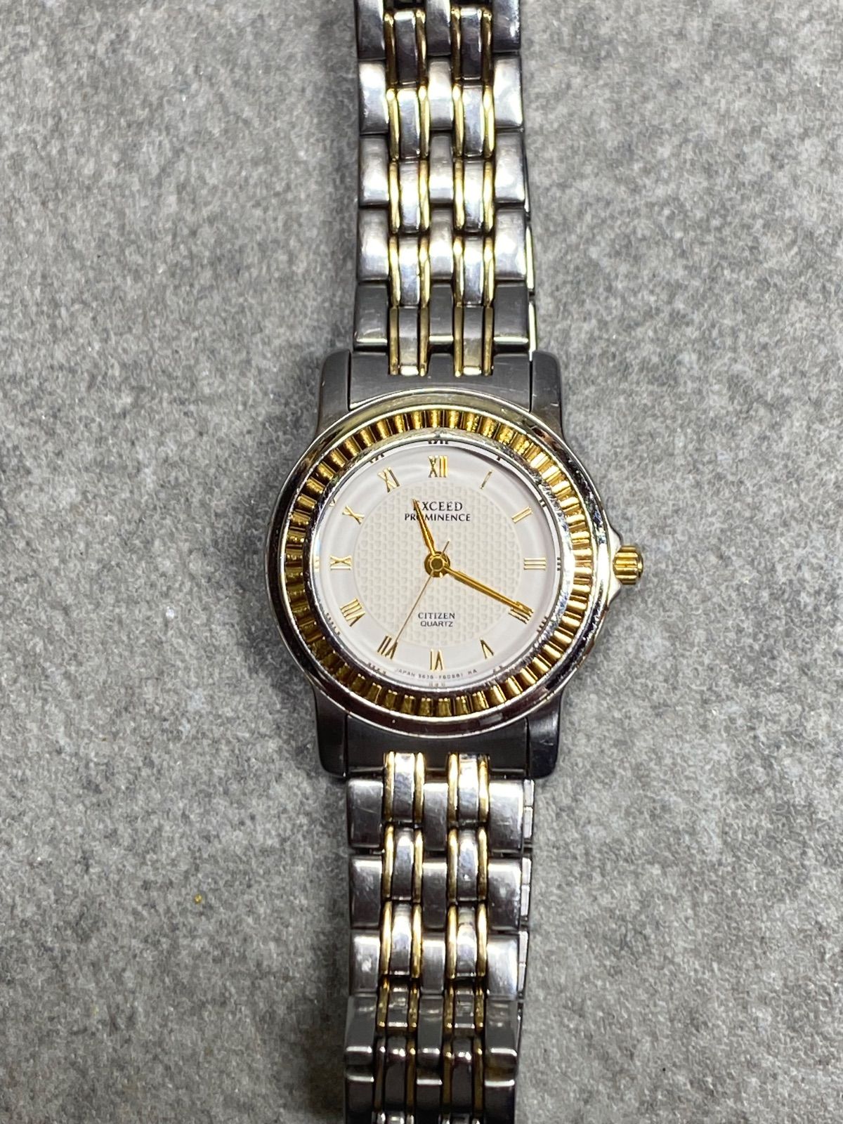18K CITIZEN EXCEED PROMINENCE 中古品 CITIZEN exceed シチズン エクシード PROMINENCE 18K ベゼル