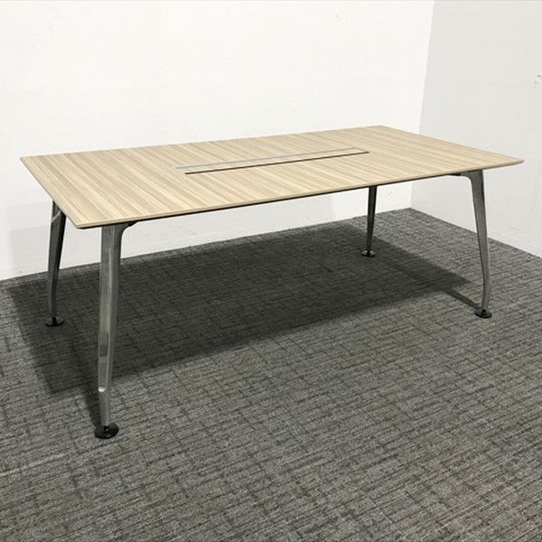 ミーティングテーブル 完成品 サイビ スクエアタイプ コクヨ ブラウン