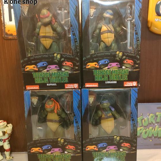 NECA タートルズ フィギュア 5点セット NECA タートルズ フィギュア 5