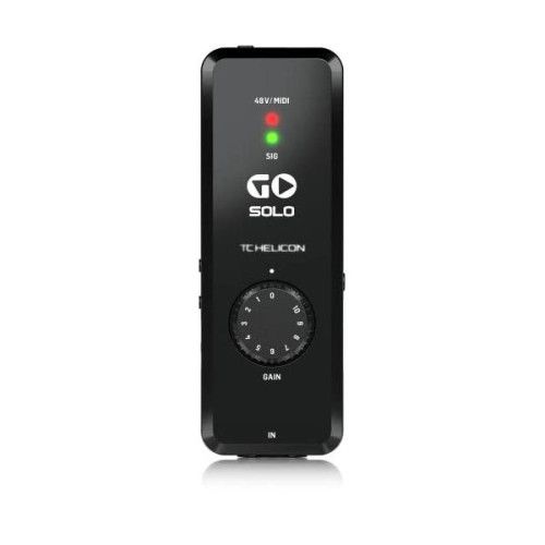 TC HELICON ティーシー ヘリコン モバイルオーディオ|MIDIインターフェース GO SOLO