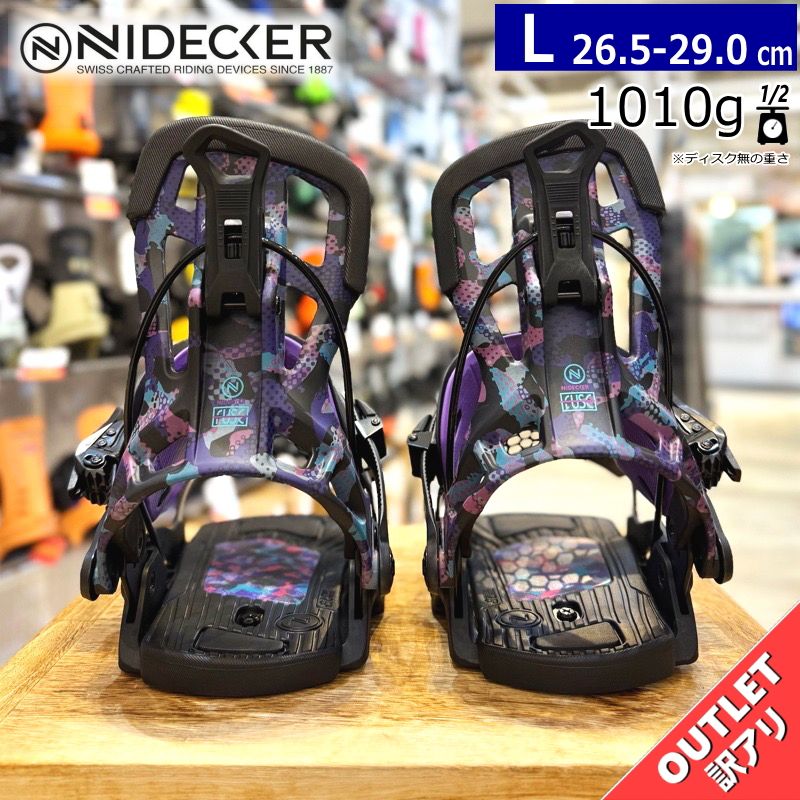 24-25 NIDECKER FLOW FUSE FUSION Lサイズ FLOW 24-25 NIDECKER