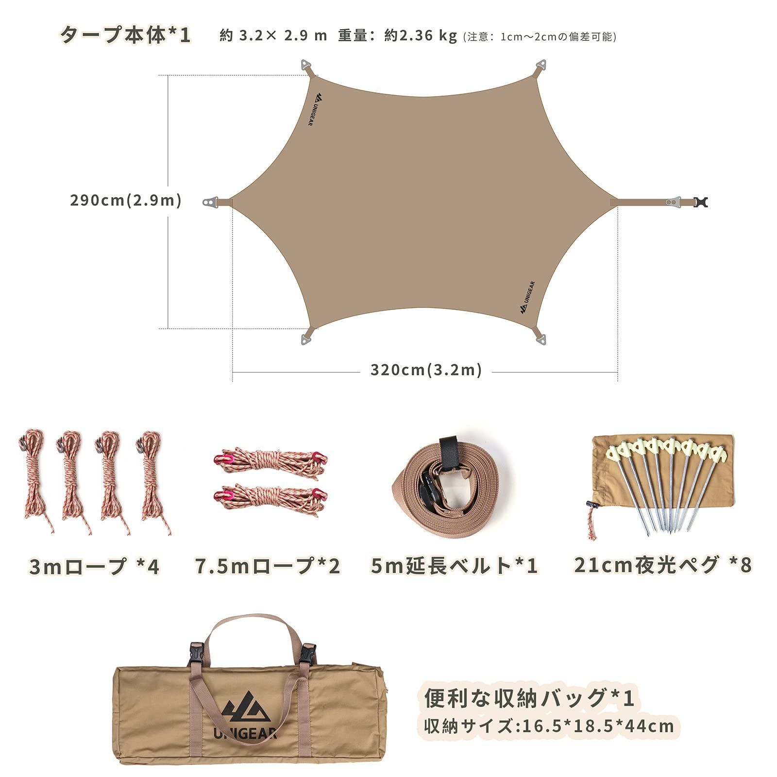 テントとの取り組み